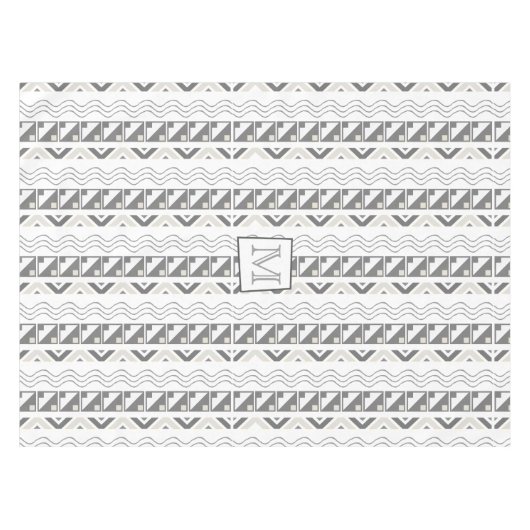 Aztec Geometric Abstract Pattern Tafelkleed (Voorkant (Horizontaal))