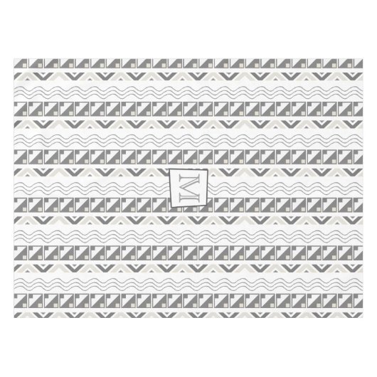 Aztec Geometric Abstract Pattern Tafelkleed (Voorkant (Horizontaal))