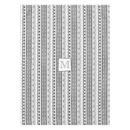 Aztec Geometric Abstract Pattern Tafelkleed (Voorkant)