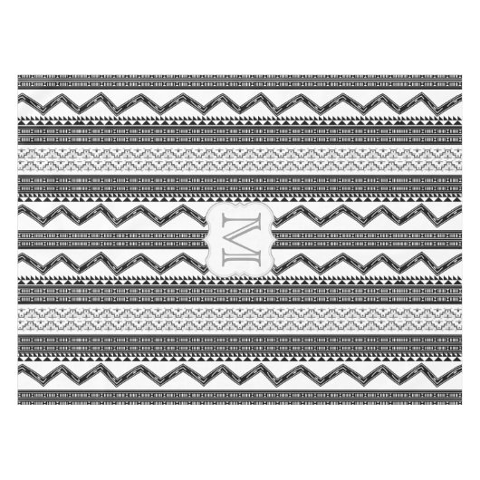Aztec Geometric Abstract Pattern Tafelkleed (Voorkant (Horizontaal))