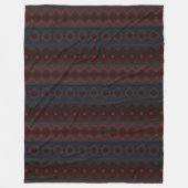 Aztec Geometrics Fleece Deken (Voorkant)
