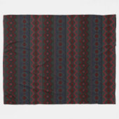 Aztec Geometrics Fleece Deken (Voorkant (Horizontaal))