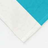 Aztec geometrisch blauw geel Abstract pijlpatroon Fleece Deken (Hoek)