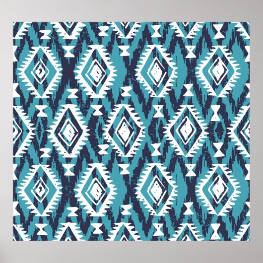 Aztec Geometrische Tribal Navajo Print (Voorkant)