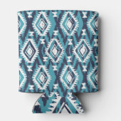 Aztec Geometrische Tribal Navajo Print Blikjeskoeler (Achterkant)