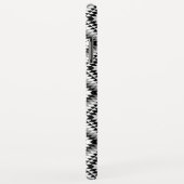 Aztec gestileerde BW + grijs symboolpatroon Case-Mate iPhone Case (Achterkant/rechts)