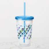 Aztec Girl Acryl Drinkbeker (Rechts)