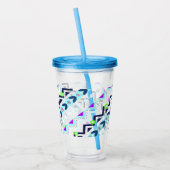 Aztec Girl Acryl Drinkbeker (Links)