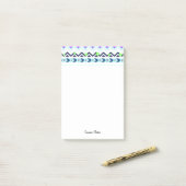 Aztec Girl Post-it® Notes (Op bureau)