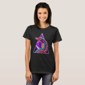 Aztec God Quetzalcoatl Cool Snake Dragon Inca Maya T-shirt (Voorkant volledig)