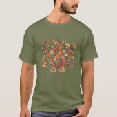 Aztec god t-shirt (Voorkant)
