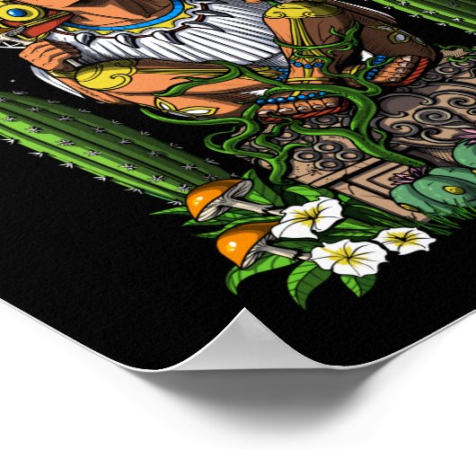 Aztec God Xochipilli Poster (Hoek)