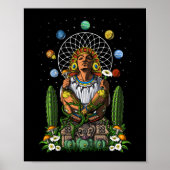 Aztec God Xochipilli Poster (Voorkant)