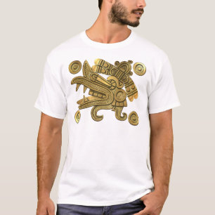 Aztec Gold Ehecatl T-shirt