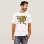 Aztec Gold Ehecatl T-shirt (Voorkant volledig)