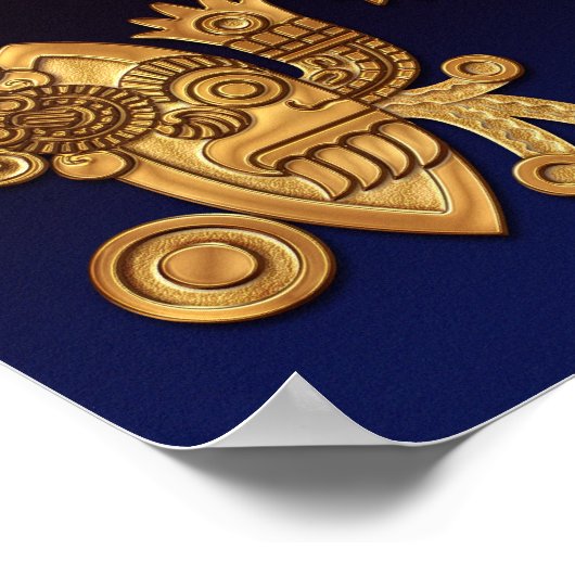 Aztec Gold Poster (Hoek)