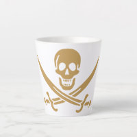 Aztec Gold Schedel & Sabel Piraat Calico Jack