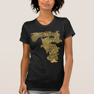 Aztec Gold Serpent T-shirt
