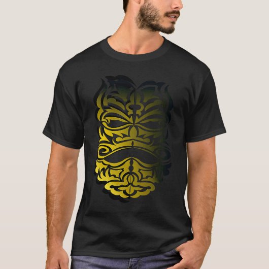 Aztec Gold Skull T-shirt (Voorkant)