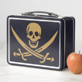 Aztec Gouden Schedel & Cutlass Piraat Calico Jack (In situ)