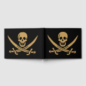 Aztec Gouden Schedel & Cutlass Piraat Calico Jack Gastenboek (Volledig)