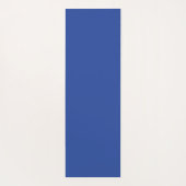 Aztec Grieks cirkelvormig naaldhoekspatroon blauw Yogamat (Achterkant)