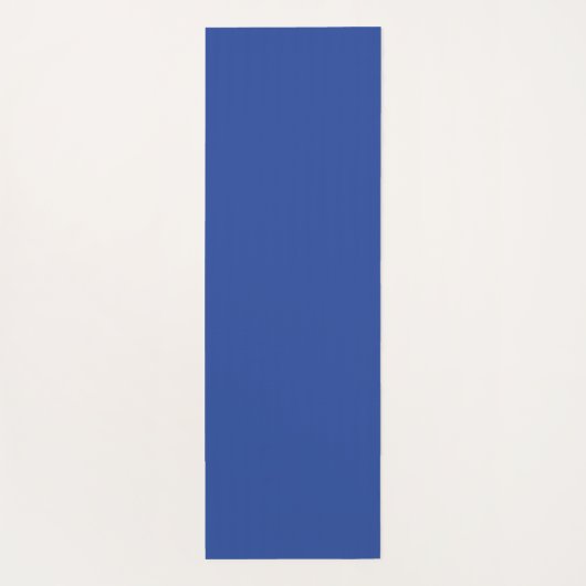 Aztec Grieks cirkelvormig naaldhoekspatroon blauw Yogamat (Achterkant)