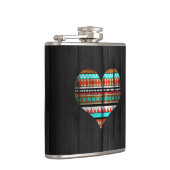 Aztec hart heupfles (Rechts)