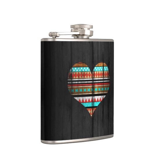 Aztec hart heupfles (Rechts)