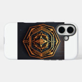 Aztec Hexagon Case-Mate iPhone Case (Achterkant (horizontaal))