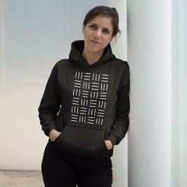 Aztec horizontaal verticaal hoodie