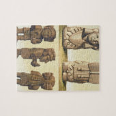 Aztec Idols, Mexico (kleurenlithograaf) Legpuzzel (Horizontaal)