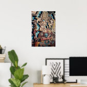 Aztec Inca Indiase Poster met hoge prijs voor pira (Thuiskantoor)