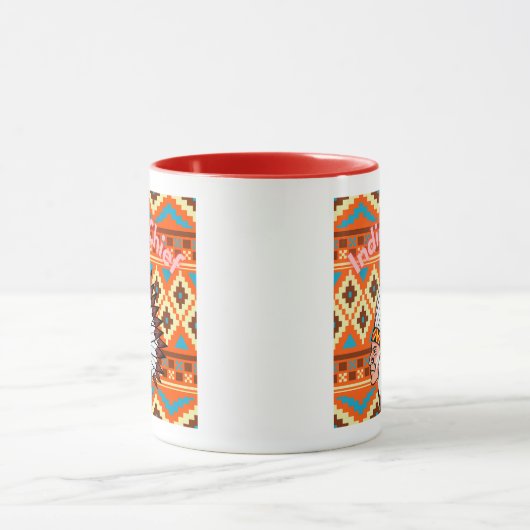 Aztec Indische hoofdMok Mok (Midden)