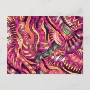 Aztec-inspiratie Briefkaart