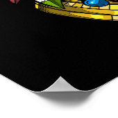 Aztec Jaguar Mask Poster (Hoek)