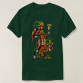 Aztec Jaguar Warrior Vrouw T-shirt (Design voorkant)