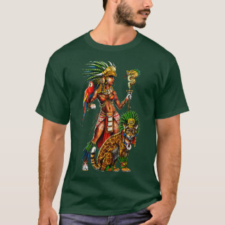 Aztec Jaguar Warrior Vrouw T-shirt
