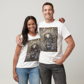 aztec kalender met t-shirt met de schedel (Unisex)