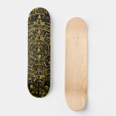 Aztec-kalender Persoonlijk Skateboard (Voorkant)