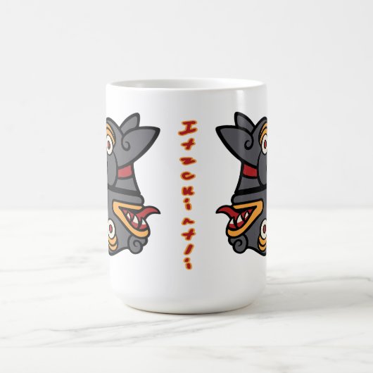 Aztec Kalenderdag 10 - Itzcuintli Magische Mok (Midden)