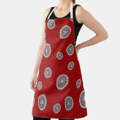 Aztec komt tegemoet aan Alien All-Over Print Schor Schort (Insitu)