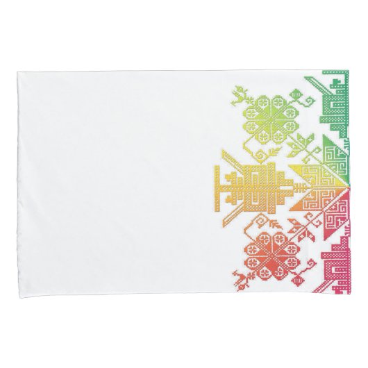 Aztec Kussensloop (Voorkant-Rechts)