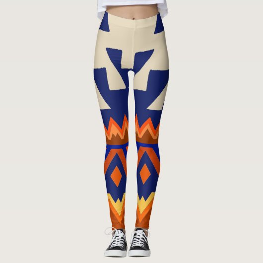 Aztec-Leggings Leggings (Voorkant)