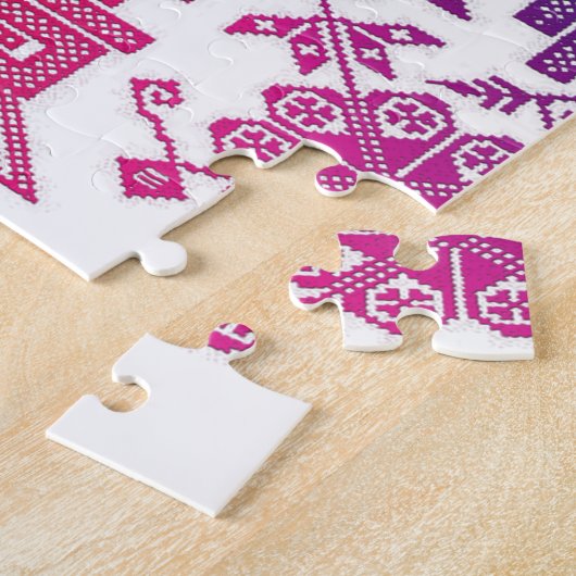 Aztec Legpuzzel (Zijkant)