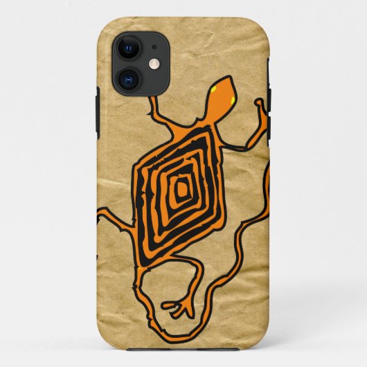 Aztec Lizard iPhone 5 Case Mate (Achterkant)