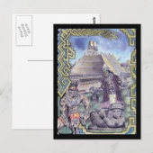 Aztec Magic Briefkaart (Voorkant / Achterkant)