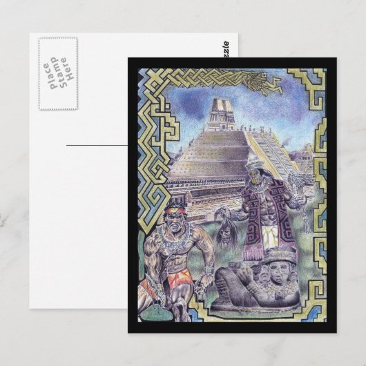 Aztec Magic Briefkaart (Voorkant / Achterkant)