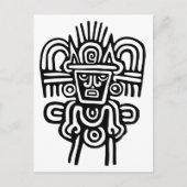 Aztec Man Briefkaart (Voorkant)