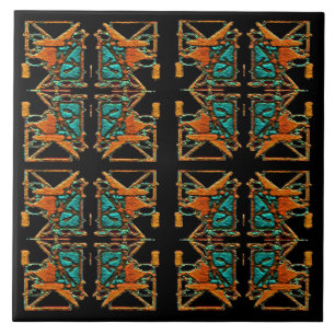 Aztec Mandala Tegeltje